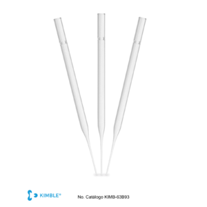 PIPETA PASTEUR DE VIDRIO LARGA 9″ 250 PZ