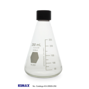 MATRAZ ERLENMEYER C/TAPA ROSCA 250 ML