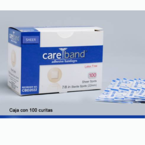 CURITAS REDONDOS COL PIEL 100 PIEZAS